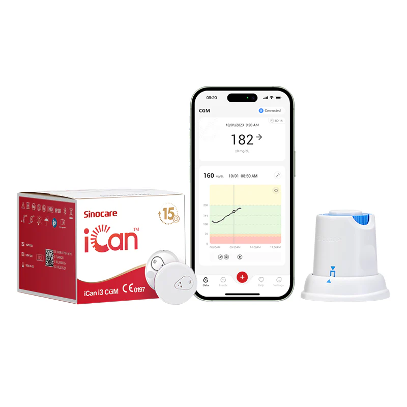 iCan 3 - Sinocare iCan i3 CGM Senzor Glicemie  - 15 zile