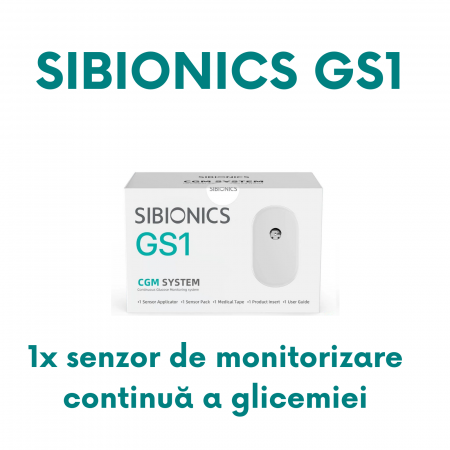 GS1 - Senzor de monitorizare continua a Glicemiei Sibionics GS1
