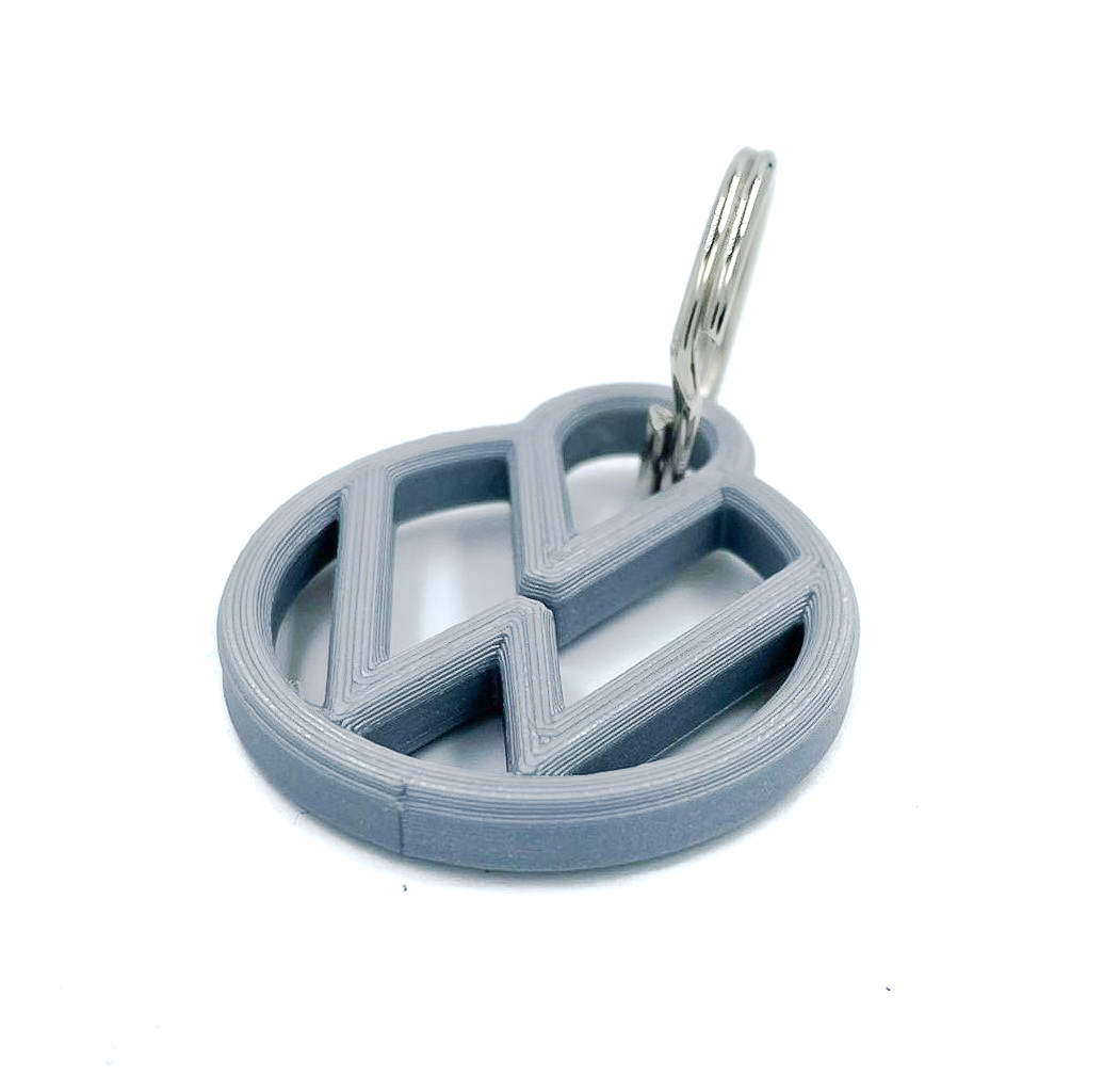 Breloc chei auto, plastic, gri perlat [2]