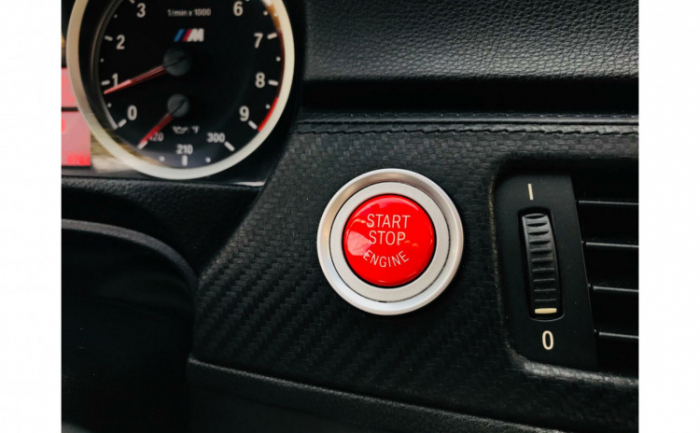 Capac buton start-stop rosu, compatibil BMW E60 E61 E70 E71 E83 E84 E87 E89 E90 E91 E92 E93 [4]