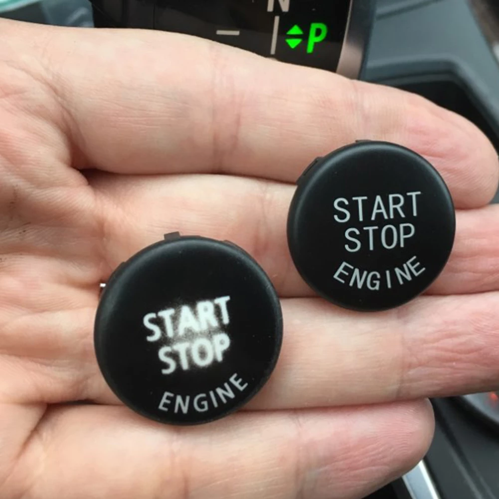 Capac buton start-stop, negru, compatibil BMW E60 E61 E70 E71 E83 E84 E87 E89 E90 E91 E92 E93 [6]