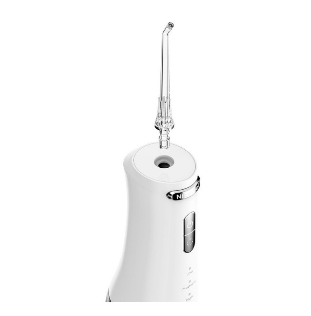 Irigator oral profesional pentru dus bucal cu 4 trepte de presiune, fara fir, portabil, rezervor 300ml [6]