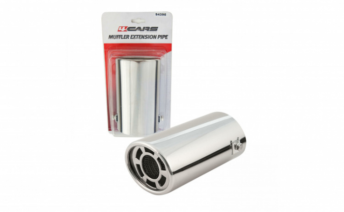 Ornament pentru teava de esapament, cromat, 85 x 66 mm [2]
