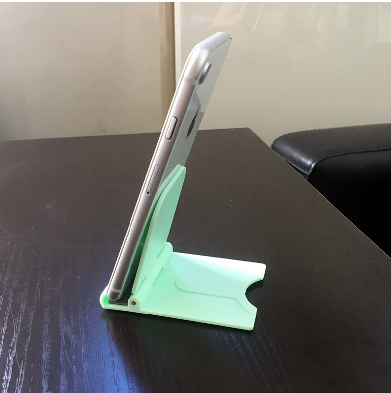 Suport/stand de telefon pentru birou, pliabil, portabil, ajustabil, verde [8]