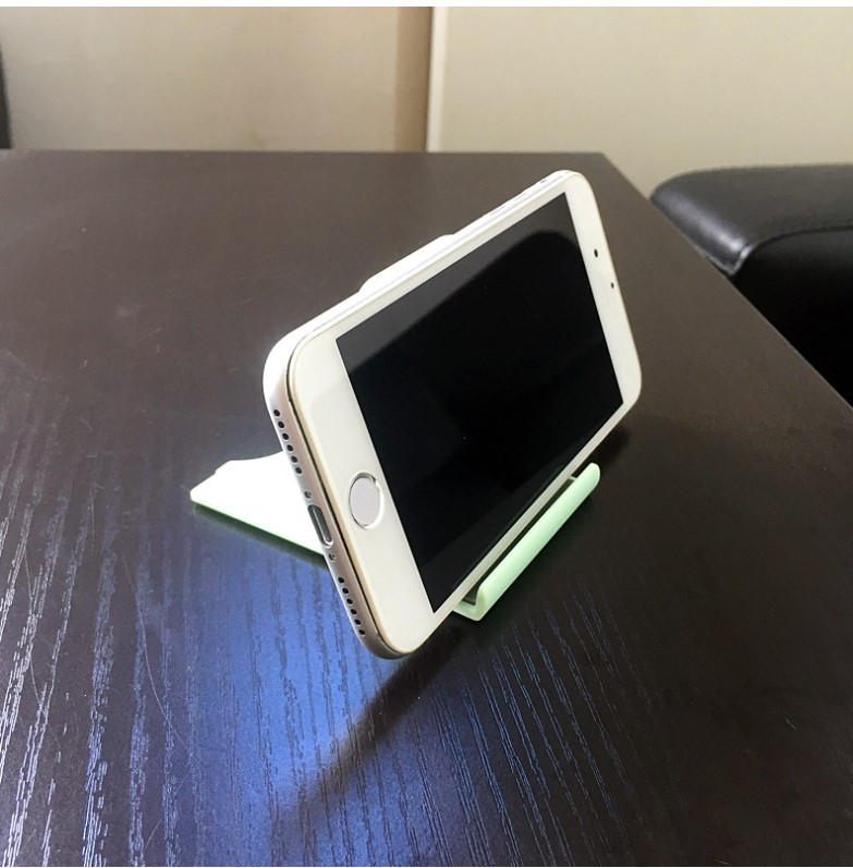Suport/stand de telefon pentru birou, pliabil, portabil, ajustabil, verde [5]