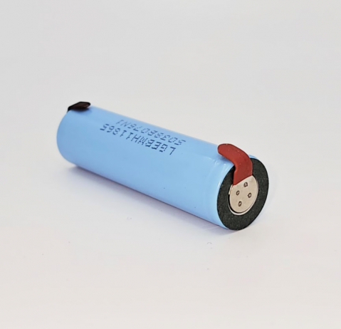 Baterii, acumulatori si incarcatoare - Acumulator LGMH1 18650, 3200mAh, Li-ion 3, 7V 18 x 65 mm, 47gr, 10A, cu terminale lipite in U si protectie