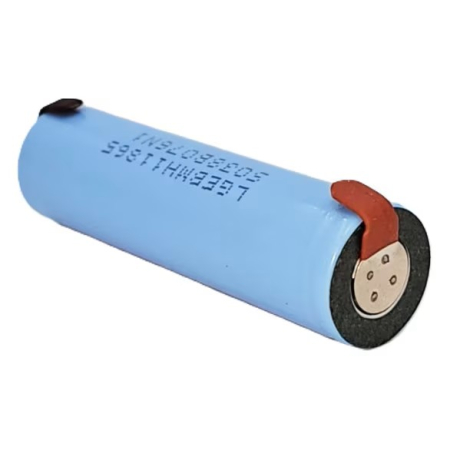Acumulator LGMH1 18650, 3200mAh, Li-ion 3, 7V 18 x 65 mm, 47gr, 10A, cu terminale lipite in U si protectie [1]