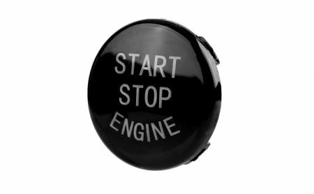 Accesorii interioare - Capac buton start-stop, negru, compatibil BMW E60 E61 E70 E71 E83 E84 E87 E89 E90 E91 E92 E93
