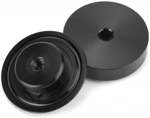 Dop anulare stergator luneta, aluminiu, 4 cm, negru [1]