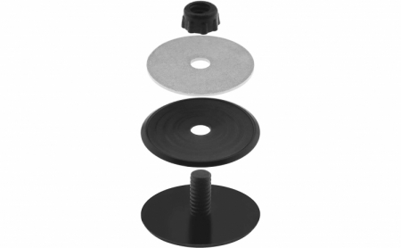 Accesorii exterioare - Dop anulare stergator luneta, Universal, Plastic, 4.6 cm