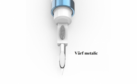 Kit de curatare casti 3 in 1 pentru AirPods, casti wireless, aparat foto, tastatura, piese lego, cu 3 capete diferite, alb [7]