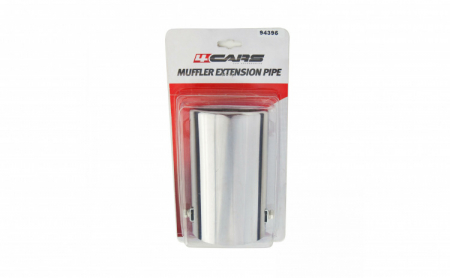 Ornament pentru teava de esapament, cromat, 85 x 66 mm [2]