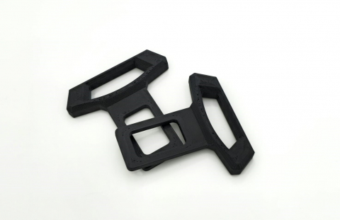 Set 2 cleme anulare senzor/ sunet pentru centura de siguranta auto, centuri false [1]