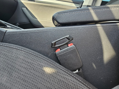 Set 2 cleme anulare senzor/ sunet pentru centura de siguranta auto, centuri false [3]