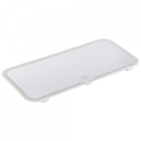 Accesorii interioare - Oglinda cosmetica interioara cu led, pentru machiaj, portabila, reglabila, pentru parasolar auto