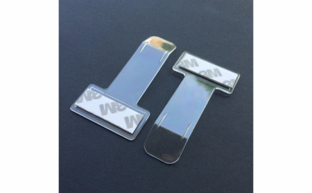 Suport/ clema parbriz pentru tichet de parcare, vigneta, autorizatii ARR, numar telefon [2]