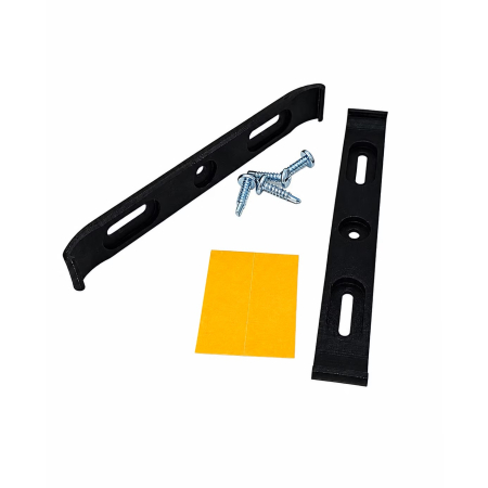 Suporturi auto - Suport numar inmatriculare auto SUA, Tip D, 150mm, fara rama, subtire – 2 bucati (spate), negru, G-Mark®
