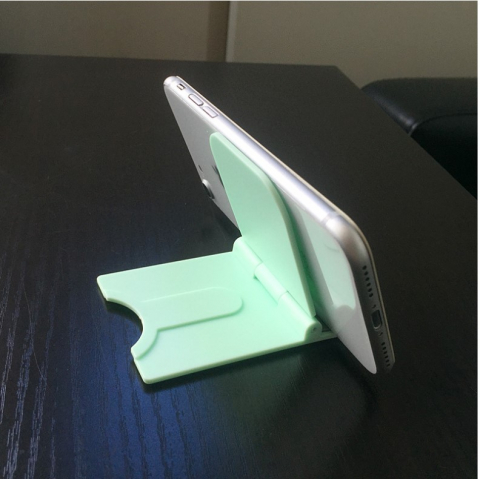 Suport/stand de telefon pentru birou, pliabil, portabil, ajustabil, verde [6]