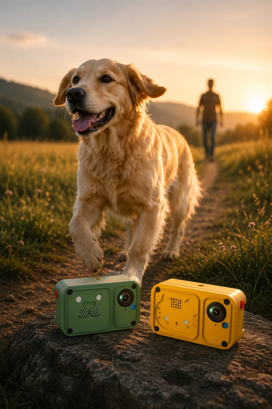Trackere GPS 4G pentru câini și pisici goBERA