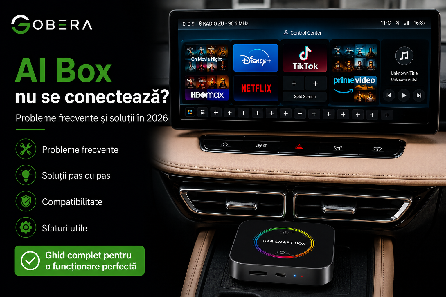 AI Box nu se conectează? Probleme frecvente și soluții în 2026 | goBERA®
