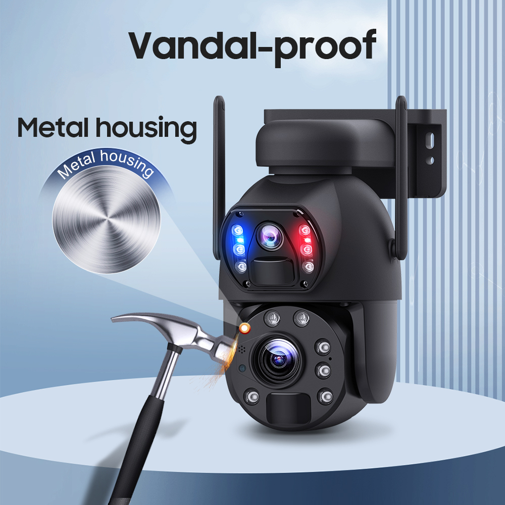 Camera de Supraveghere 24/7 goBERA®, 3MP+3MP, Panou Solar 20W, Baterie 20000mAh, Zoom Optic 20X, Detectie Umana PIR, Vedere Nocturna 30m, Pan-Tilt, Audio Bidirectional, IP66, Stocare Cloud/TF 128GB [3]