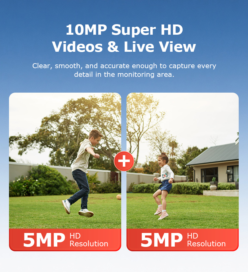 Camera 4G Solară goBERA®, 10MP (5MP + 5MP), Zoom Optic 36X, AOV 24/7, Panou Solar 14W, Baterie 20800mAh, AI Tracking, IP66 [3]