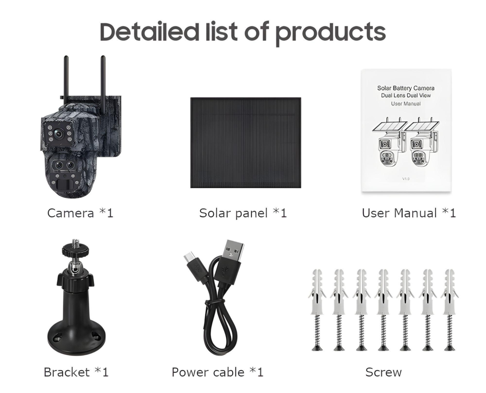 Camera supraveghere solara camuflaj, goBERA®, 6MP, 4G, zoom optic 15X, vedere nocturna color, detectie miscare PIR, audio bidirectional, control rotativ PAN-TILT, aplicatie UBOX, stocare microSD 128GB [6]