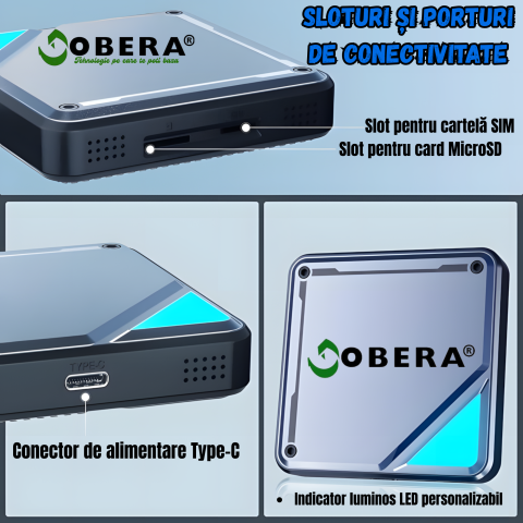 Adaptor AI Box pentru BMW, goBERA®, Android 13, Snapdragon QCM6125, 8GB RAM + 128GB ROM, Wi-Fi Dual 2.4/5GHz, Bluetooth 5.2, Split-Screen 5:5/3:7, GPS+GLONASS+Beidou, Aplicatii Multimedia, Plug & Play [3]