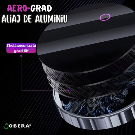 Adaptor Auto Wireless 2 în 1 goBERA® – CarPlay & Android Auto, iOS 10+/Android 11+, Wi-Fi 5GHz, Plug & Play, USB-A/C, Negru [9]