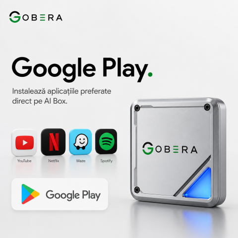 AI Box BMW goBERA® – Android 13 cu Netflix, YouTube, Waze și Google Maps pe ecranul original BMW, Snapdragon QCM6125, 8GB RAM, 128GB [5]