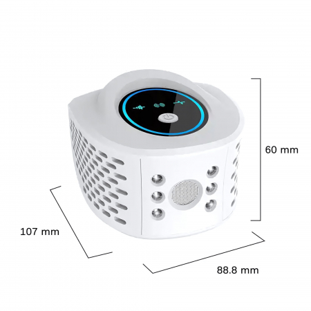 Aparat profesional cu ultrasunete goBERA®, Anti rozatoare, Anti sobolani, Anti insecte, Acoperire 360°, Functioneaza la frecvente intre 25k-65kHz,3 niveluri de intensitate, Ajungand pana la 300m², Sig [2]