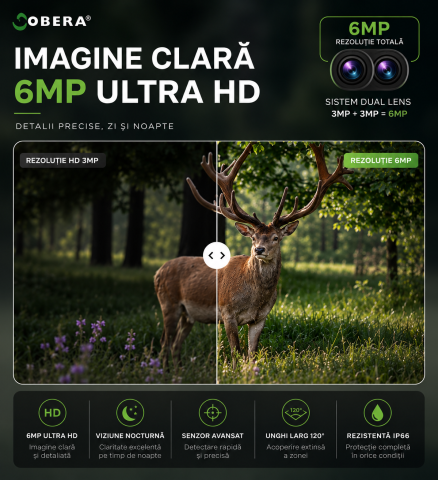 Cameră Supraveghere PTZ Camuflaj 4G cu Panou Solar, 6MP, Zoom Optic 12X, Detectare PIR, Vedere Noapte, Control din Telefon, IP65 [1]