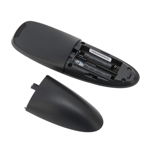 Telecomanda Air Mouse Wireless cu Tastatură Mini, Giroscop 6-Axis, Voice Control și Iluminare Backlit – Conectivitate 2.4G + Bluetooth 5.0, Compatibilă Smart TV, Android TV Box, Laptop, Proiector [2]