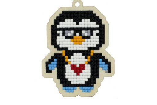 Pictura diamante kit  pinguinul arctic [1]
