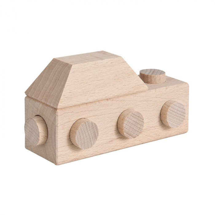 Set cuburi de constructie din lemn Architect XL, +1 an, Matador [2]