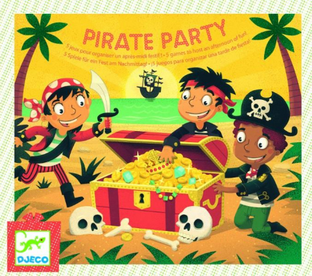Joc de petrecere Djeco Pirate party- gaseste comoara [0]