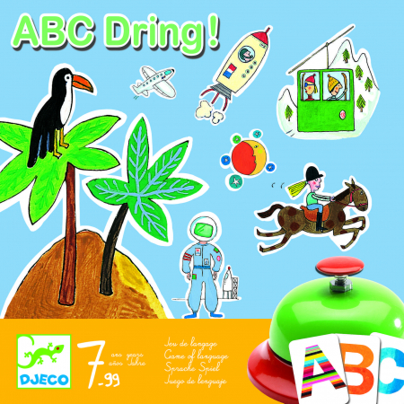 Joc de societate abecedar - ABC dring Djeco [0]
