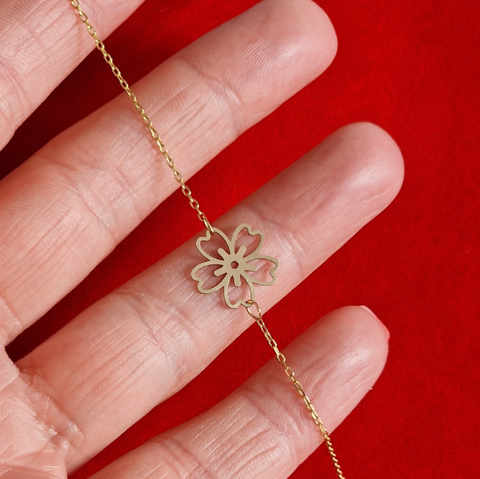 Bratara aur 14 k floare [10]