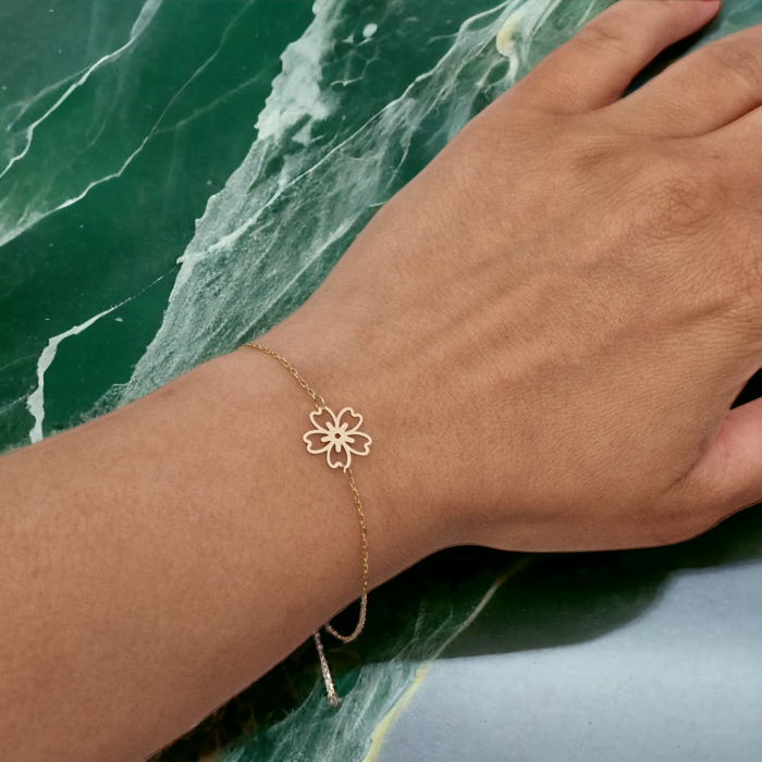 Bratara aur 14 k floare [5]
