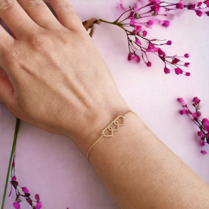 Bratara aur 14 k dama  inimi decupate [4]