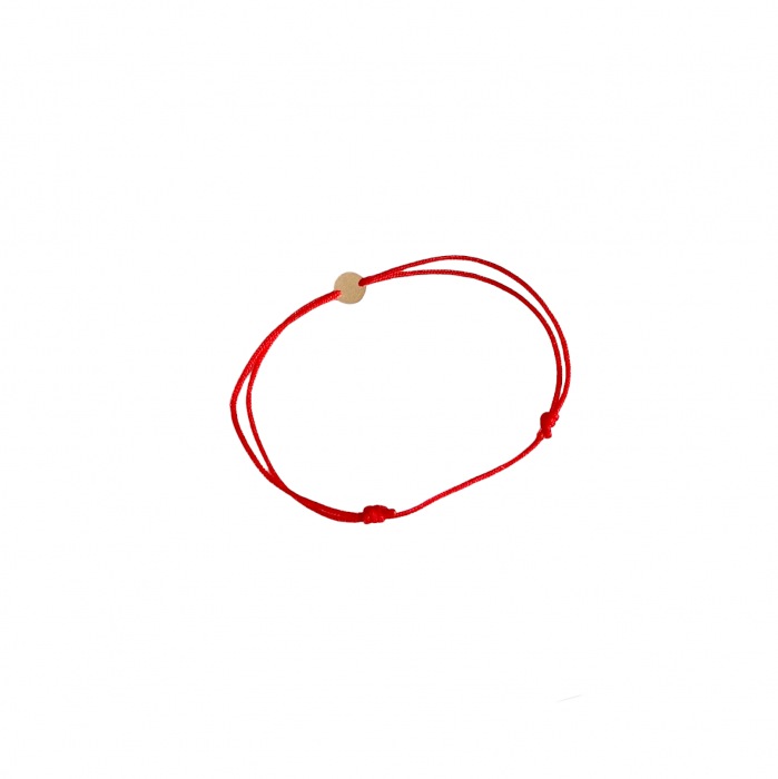 Bratara  snur si banut 5 mm, aur 14 k [5]