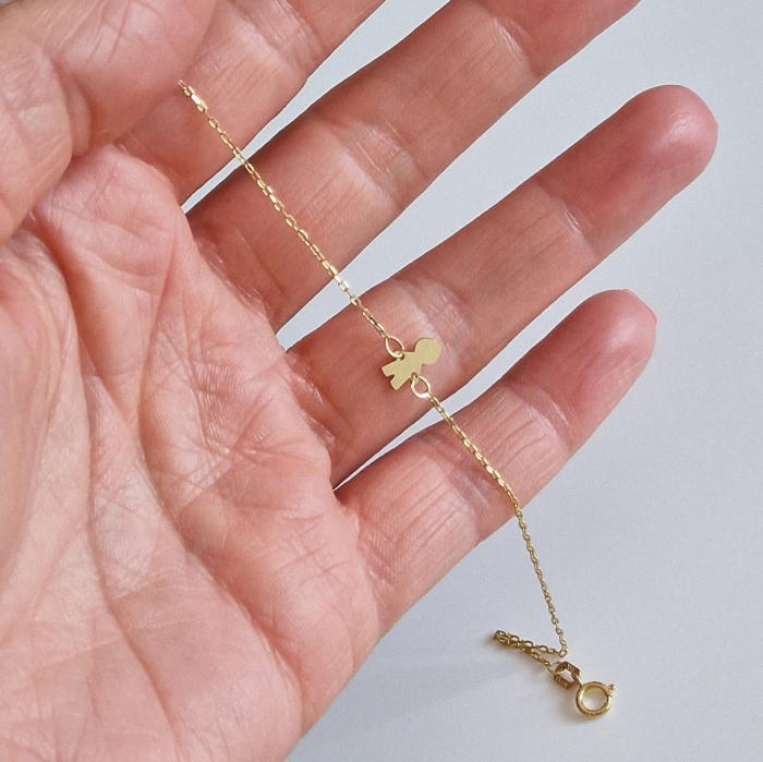 Bratara  copil aur 14 k [3]