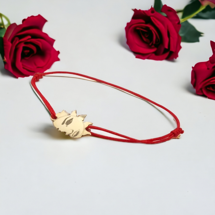 Set bratari  cuplu aur 14k,soare [3]