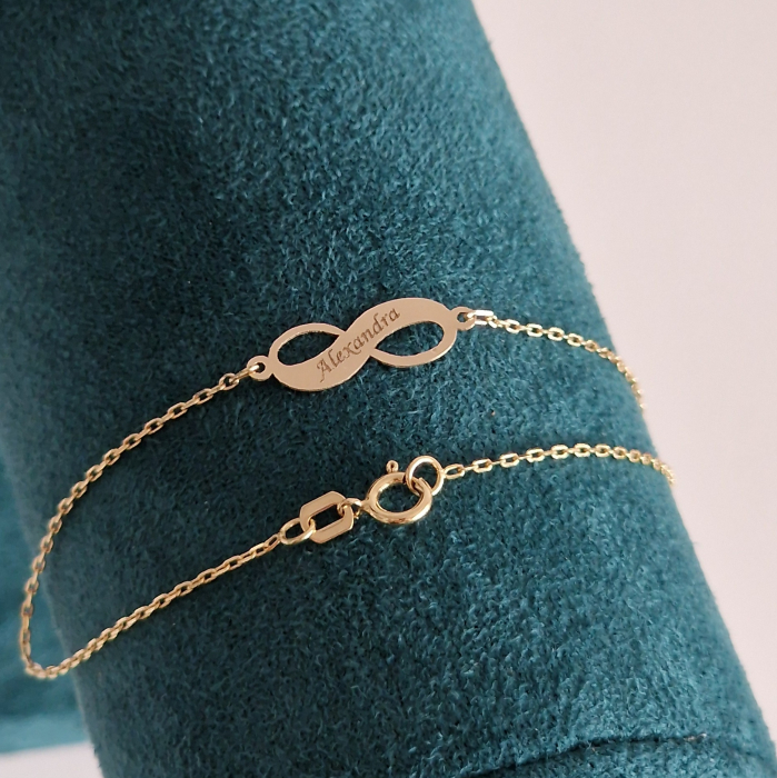 Bratara  lant aur si infinit 18mm ,personalizata [14]