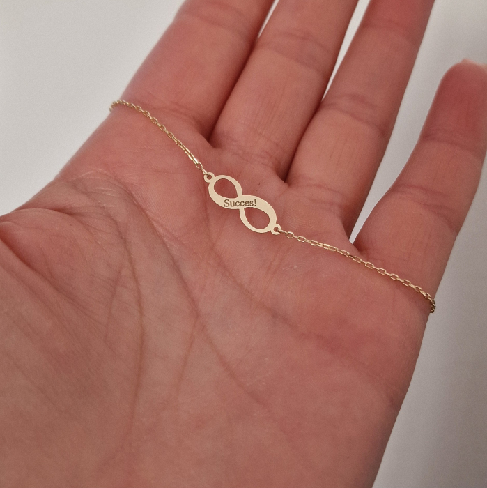 Bratara  lant aur si infinit 18mm ,personalizata [11]