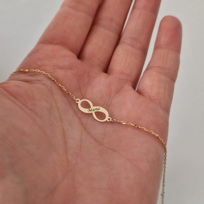 Bratara  lant aur si infinit 18mm ,personalizata [13]