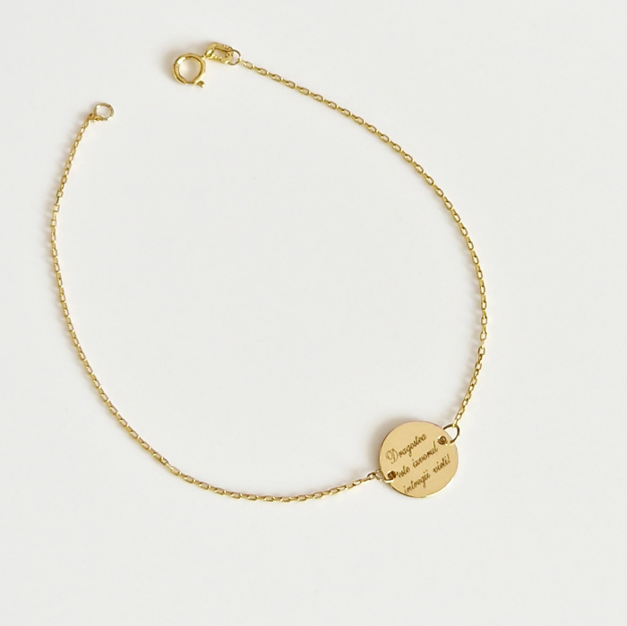 Bratara personalizata aur 14 k [5]