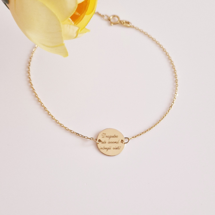Bratara personalizata aur 14 k [2]