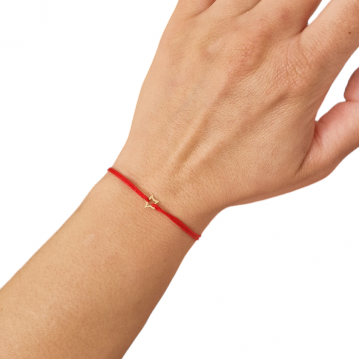 Martisor stea aur 14 k [2]