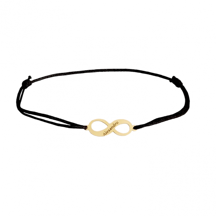 Bratara  snur si infinit 18mm ,personalizata [2]